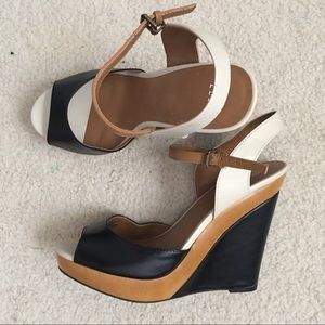 ELLE color block wedges